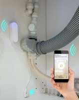 WiFi Wasserleck Sensor Tuya App Benachrichtung Wassersensor Alexa kompatibel