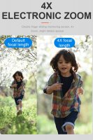 Tuya Smart 4,0MP HD WiFi Kamera mit Bewegungserk. Nachtsicht Gegensprechf. Akkus