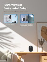 Tuya Smart 4,0MP HD WiFi Kamera mit Bewegungserk. Nachtsicht Gegensprechf. Akkus