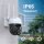 Tuya & Smart Life App WIFI PTZ 5,0 MP IP Kamera Nachtsicht & Bewegungserkennung